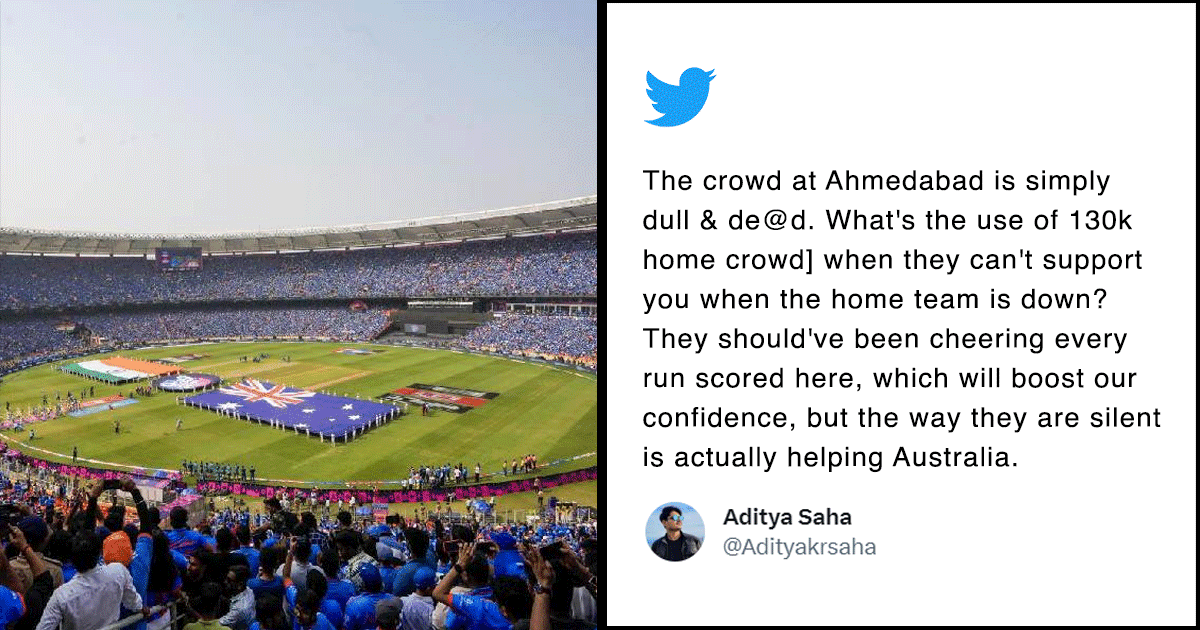 A Defeat In WC Final Is Hurtful In Itself, Team India Did Not Deserve To Be Let Down By The Audience