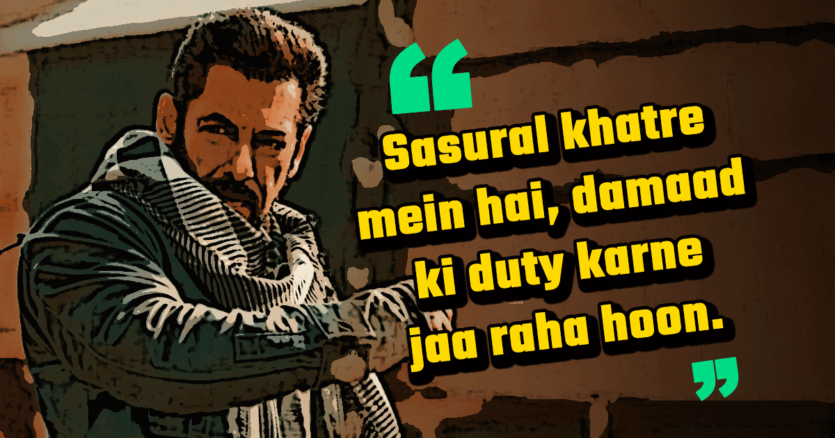 6 Cringe Dialogues In ‘Tiger 3’ That Are Worse Than The Lyrics Of ‘Leke Prabhu Ka Naam’