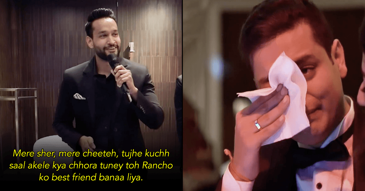 Bunny Is That You? Guy Flies Down From US To Surprise Best Friend On Wedding & It’s BFF Goals