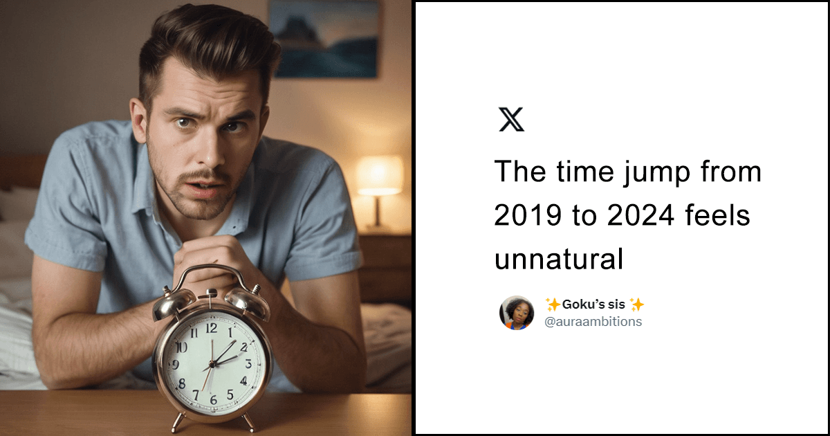 This Tweet About A Time Jump From 2019-2024 We All Went Through Is Way Too Precise