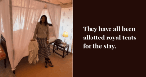 All The Arrangements Done For The Guests By Ambani Family. Hum Shaadiyon Mein Gadde Pe Sote Hain