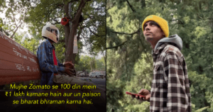 This Guy Took 100 Days To Save ₹1 Lac Through Zomato Deliveries & Now He’s Onto His Bharat Bhraman
