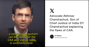 The Internet Is Taking Note Of Abhinav Chandrachud’s Viral 2020 Speech Regarding CAA