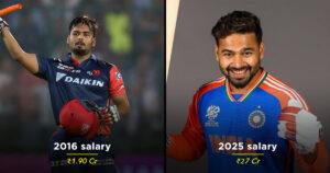 The Salaries Of Indian Players From Their First IPL Season Vs Now