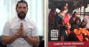 Yuvraj Singh’s ‘Check Your Oranges’ Ad Didn’t Land Well & The Internet Has Valid Opinions