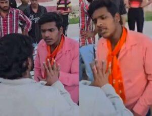 ID Dikhao”: Jaipur Crowd Flips the Script on Valentine’s Day Harassment By Bajrang Dal Members