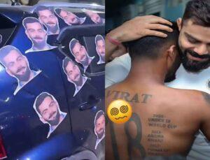 Man With A Virat Kohli Sticker-Covered Car Goes Viral; Here Are 3 Wilder Kohli Fan Moments From A Delayed Marriage To 16 Tattoos